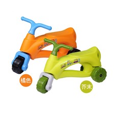 Hi-toys 法國號三輪學步車/助步車(兩色可選) 台灣製 ST安全玩具, 芥末綠, 1個