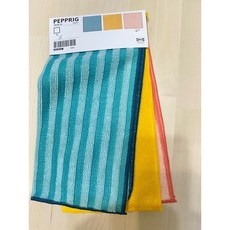 IKEA代購 PEPPRIG 廚房清潔抹布 洗碗布 擦拭布, 1個, 超細纖維抹布 3件入