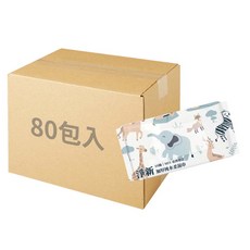 淨新 加厚純水柔濕巾 80包入, 80個, 10張