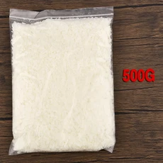 1KG 500g 200g 50g 천연 간장 왁스 세분화 된/플레이크 향기로운 양초 재료 100% DIY 양초 만들기 용품에, 01 Flakes 500g