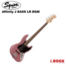 Squier Affinity J BASS LR BGM 貝斯 FENDER 【i.ROCK 愛樂客樂器】, 1個, SQUIER AFFINITY JAZZ BASS