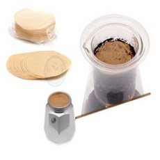 달콤한잡화점 더치 모카포트용 60MM라운드커피필터 100매 커피여과 커피거름망