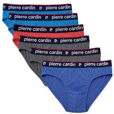 【pierre cardin 皮爾卡登】柔感萊卡速乾舒適三角褲(超值6件組)