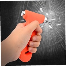 차량용 유리파쇄 탈출도구 긴급상황 안전장비 창문파손 구조장치 자동차 응급키트, 상세페이지 참조, 1개