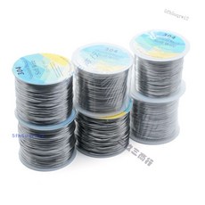 304不鏽鋼鋼絲線 0.3-1.0mm軟細不鏽鋼絲線材 穿珠線 引線 DIY配件 扎花定型線, 1個, 0.3mm(約100米）