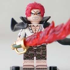 핸드브릭 팩토리 커스텀 미니브릭 피규어 원피스 해적 호환 블록호환, 066. 사황 샹크스