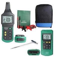 정시출고 전문 케이블 테스터 12-400V AC/DC 금속 파이프 벽 지하 검사 중단 감지 MS6818, 1개