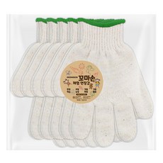 장갑이네 국내생산 꼬마손 어린이 면장갑 키즈 작업장갑 체험학습 텃밭 가드닝 갯벌 체험 장갑 백색(묶음), 백색 L(고학년용) 5켤레(묶음), 1개