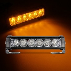 12-24V NEW LED바라이트 1구 NO.1200 옐로우LED, 12V용, 1개