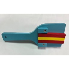 瀚悅樂器 日式響板 - 日本傳統樂器 拍掌器 活動慶祝用品 祭典遊戲聚會適用, 淺藍, 1個