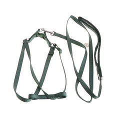 새 비행 훈련을 위한 조절 가능한 부드러운 하네스 탄성 목줄 쉬운 제어 비행 하네스 목줄 토끼, L