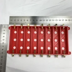 무용접 21700 배터리 박스/18650 홀더 순수 구리 고전류 병렬 시리즈 DIY 케이스, 20 18650 8S