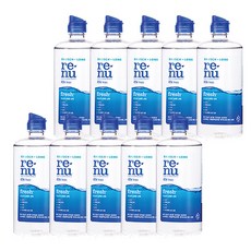 바슈롬 리뉴 후레쉬 렌즈세정액, 120ml, 10개