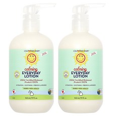 캘리포니아베이비 에브리데이 어린이용 로션 카밍, 2개, 562ml