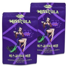 미스큐라티 퍼플 삼각티백 차 작두콩 흑보리 흑미 서리태차, 1.5g, 2개, 20개입, 1.5g