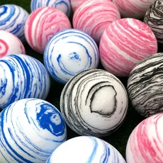 골프 연습공 42mm 직경 스포츠공 무지개색, 12pc multi colors, 1세트