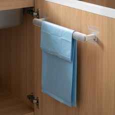 벨로브 한장씩 무타공 종량제 봉투걸이, 1개, 화이트