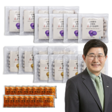 [TV홈쇼핑정품 인포벨]강원도 고랭지 생감자 100% 감자박사 옹심이 전통 순옹심이 자색옹심이, 16개, 120g