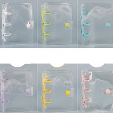 하루바리 미니 링바인더 케이스 링바인더케이스, 핑크