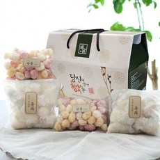 궁중한과 J 유과 방울 선물세트 한과 명절 설 추석, 1개, 1g