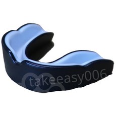 運動防磨防碰撞護齒牙套, 外黑內白色，紅色，綠色，黑色，藍色, 1個