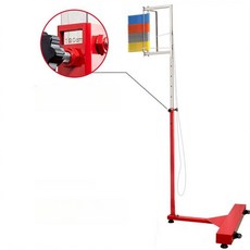 서전트 점프 테스트기 측정기 훈련 제자리 높이뛰기 수직 체육 입시, 1.4-2.8m 막대 4색