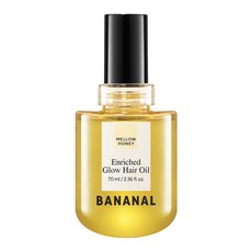 바나날 인리치드 글로우 헤어 오일, 1개, 70ml