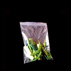 두께 0.1mm 두꺼운 PE 지퍼백 지퍼봉투 20X30cm 100매