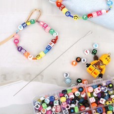 비딩용 배바늘 비즈바늘 구슬꿰기 수예 공예 도구