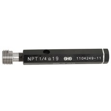 SHS 플러그게이지 NPT 1/4-18P, 1개