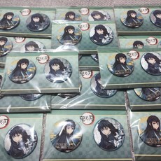 Aniplex 鬼滅之刃 時透無一郎 徽章, 1個, 一套75MM