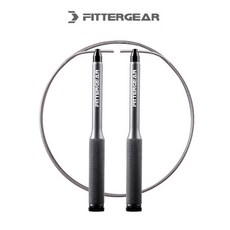 FITTERGEAR 負重競速跳繩, 灰色,一般款, 1個