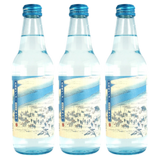기무라음료 토카이도 사이다, 3개, 340ml