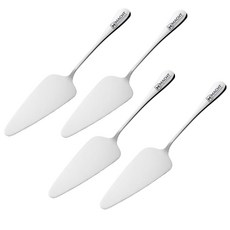 독일 마흐트(MACHT) 올스텐 파흐만 삼각스페치 케이크 피자 터너, 실버Silver, 4개
