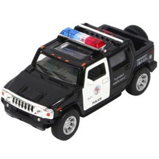 킨스마트 험머 H2 SUT 폴리스, 1COLOR (단일), 3개