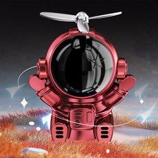 차량용 프리미엄 방향제 센트리스 태양열 우주비행사 우주인 새차선물 방향제 10ml, 1개, 레드 블랙체리