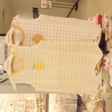 압소바 해피랜드 2001분당점 @이월 세일@우리아기 잘때 이불대용으로 필수품 발걷어차는 아기한테 굿!!한국원단 면사용 @@여름 벤체크 수면조끼 HZ31191 조