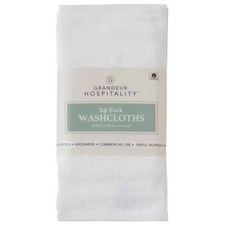 Grandeur Hospitality 雙股紗純棉商用方巾 33x33公分, 1個, 貨運宅配