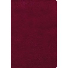 (영문도서) NASB Super Giant Print Reference Bible Burgundy Leathertouch Indexed Imitation Leather, Holman Bibles, English, 9781087757629