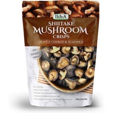 DJ&A 香菇脆片 輕食調味 300g, 1個