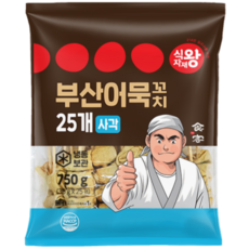 식자재왕 부산어묵꼬치 사각, 750g, 1개