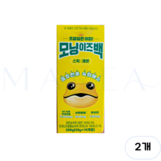 모닝이즈백 숙취해소제 스틱 레몬 10p, 2개, 20g