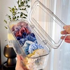 투명 액세서리 보관함 헤어악세사리 헤어끈 수납함 정리함