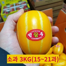 [농가직송] 성주 고당도 꿀벌참외 당도선별 가정용 못난이참외, 1개, 3kg 소과(15~21과)