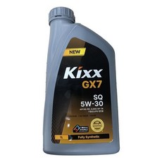 [두원몰]킥스 가솔린 엔진오일 GX7 5W30 1L, 1개, KIXX GX7 5W30_1L