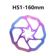 자전거 브레이크 패드 교체용 jederlo 6 볼트 hs1 160mm 180mm 디스크, hs1-160mm, 1개