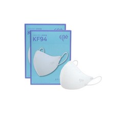 이비에 하이클래스 슬림뷰티라인 초소형 KF94, 화이트, 2개, 10개입