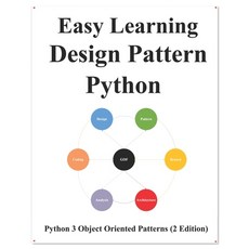 Easy Learning Design Patterns Python (2 Edition): Build Better and Reusable Object-Oriented Code Paperback, Independently Published