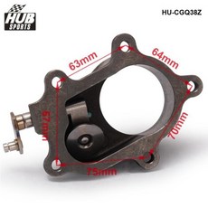 호환 허브 스포츠 T3/T4 터보 플랜지 내부 웨이스트 변환 키트 5 2.5 V-밴드 포함) HU-CGQ38Z