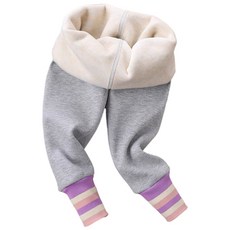 萱寶媽咪baby童裝館 韓版兒童秋冬加絨打底褲 女童拼接加絨加厚保暖褲襪 兒童休閒內搭長褲